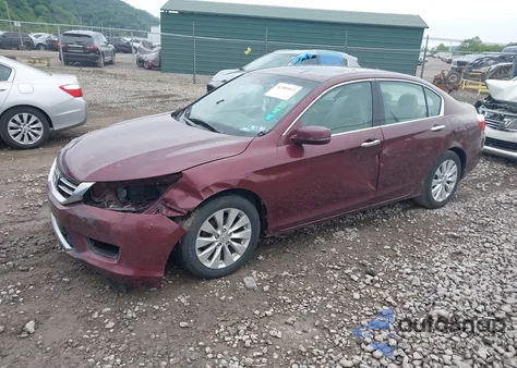 2013 Honda Accord Ex-L V-6 z USA, uszkodzony, nr VIN 1HGCR3F83DA049034
